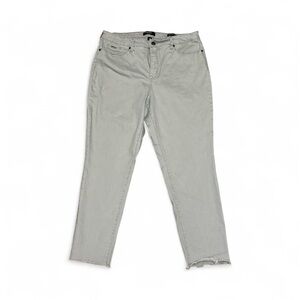 Nine West Jeans Gramercy Skinny Ankle Light Mint Green Jeans Size 16